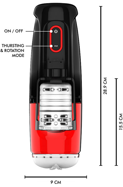 Storm Thrust & Suction Vagina Masturbator