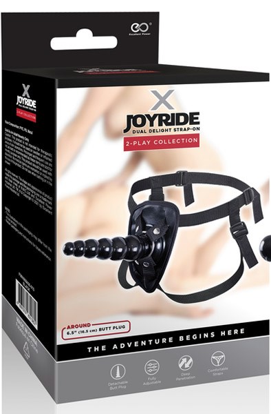 Strap On X Joyride With Anal Dildo 19 cm