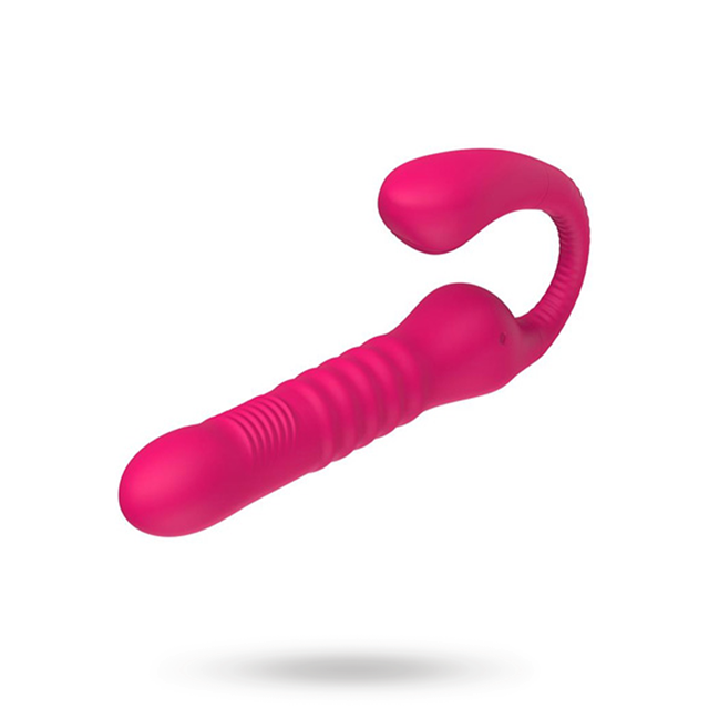 Strapless Strap-On Thrusting & Waving Pulse Dildo