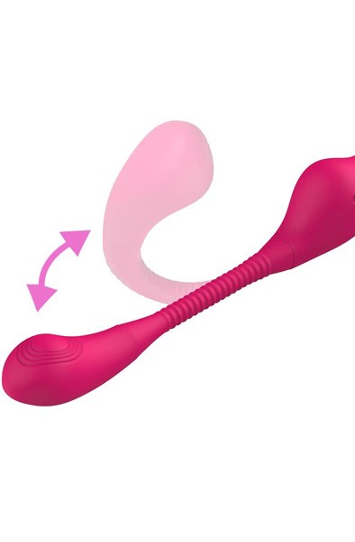 Strapless Strap-On Thrusting & Waving Pulse Dildo