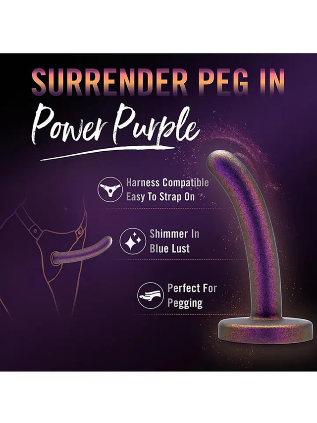 Surrender Peg Beginner Power Purple 12 cm