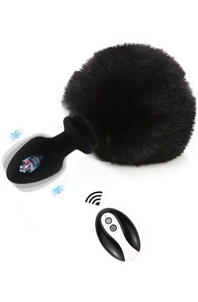 Tailyvibe Vibrating Plug With Pompon