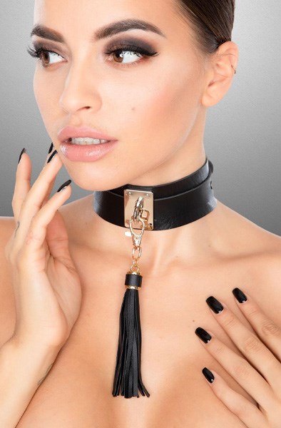 Teasing Tassel Collar Gold/Black