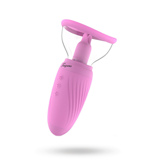 Teazers Suction Cup With Clitoris Vibrator