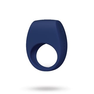 Tor 3 Vibrerande Penisring - Blå