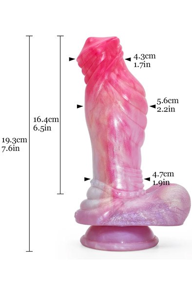 Unicorny Monster Dildo Mofax 19 cm