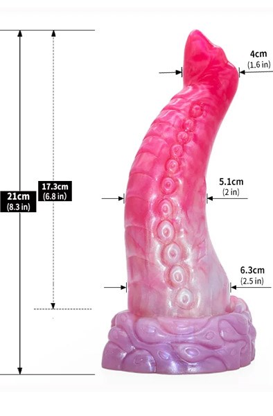 Unicorny Monster Dildo Titols 21 cm