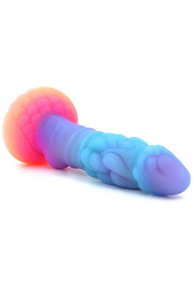 Unicorny Mushroom Head Luminous Dildo 22 cm