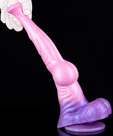 Unicorny Pinky Jumpy Dildo 28,4 cm