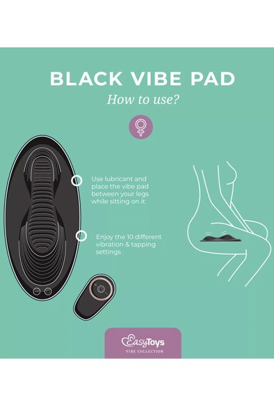 Vibe Pad Double Vibration With Remote Control