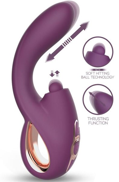 Vinca Soft Hitting Ball With Thrusting & Vibration