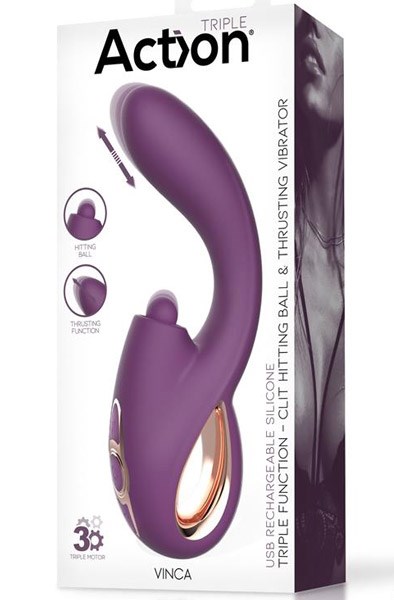 Vinca Soft Hitting Ball With Thrusting & Vibration