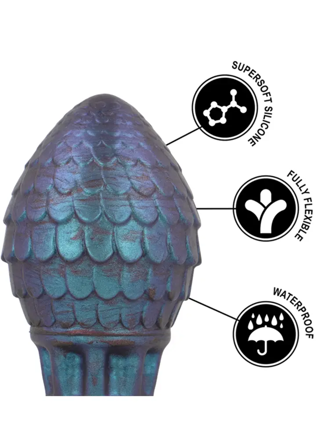 Vrakos Dragon Egg Anal Plug 13,5 cm