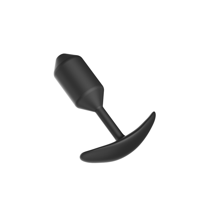 BLACK SILICONE BUTTPLUG KIT