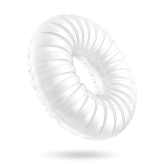 Mönstrad Töjbar Penisring