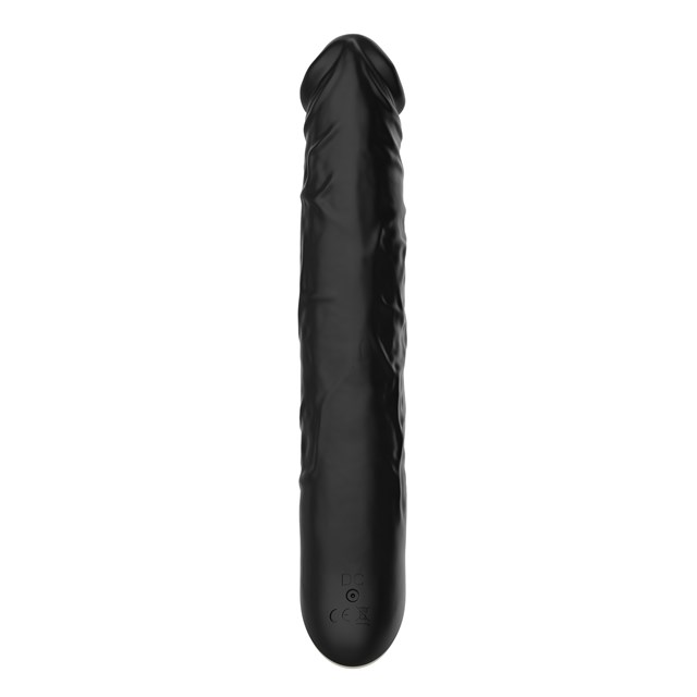 Realistisk Vibrerande Dildo 16 CM - Svart