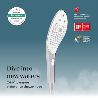 Wave Shower Head - White