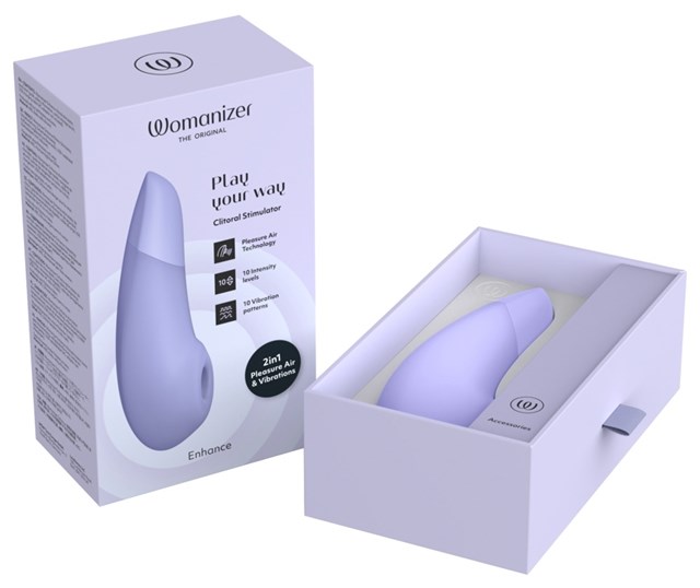 Womanizer Enhance Pulsator Vibrator Purple