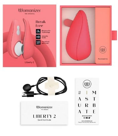 Womanizer Liberty 2 Vibrant Rose