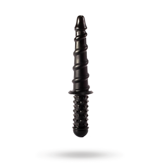 X-men Sword Handle Butt Plug Black 35 Cm