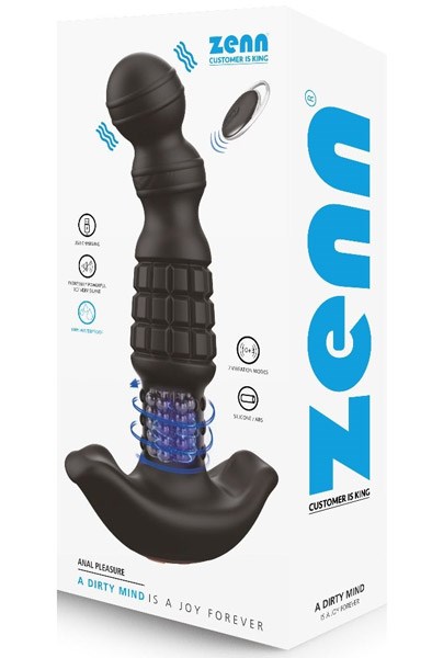 Zenn Anal Pleasure Rotating P-Spot Vibrator