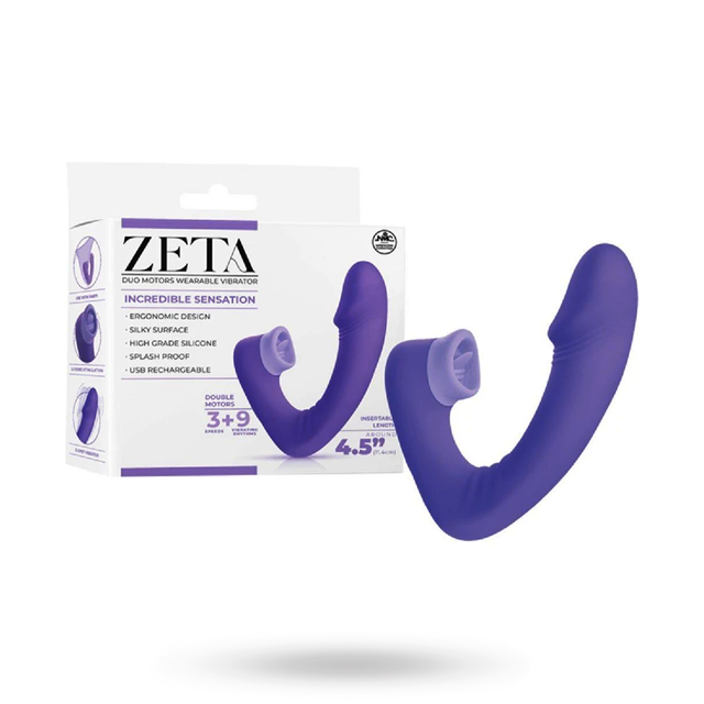 ZETA G-SPOT VIBE WITH LICKING STIMULATION